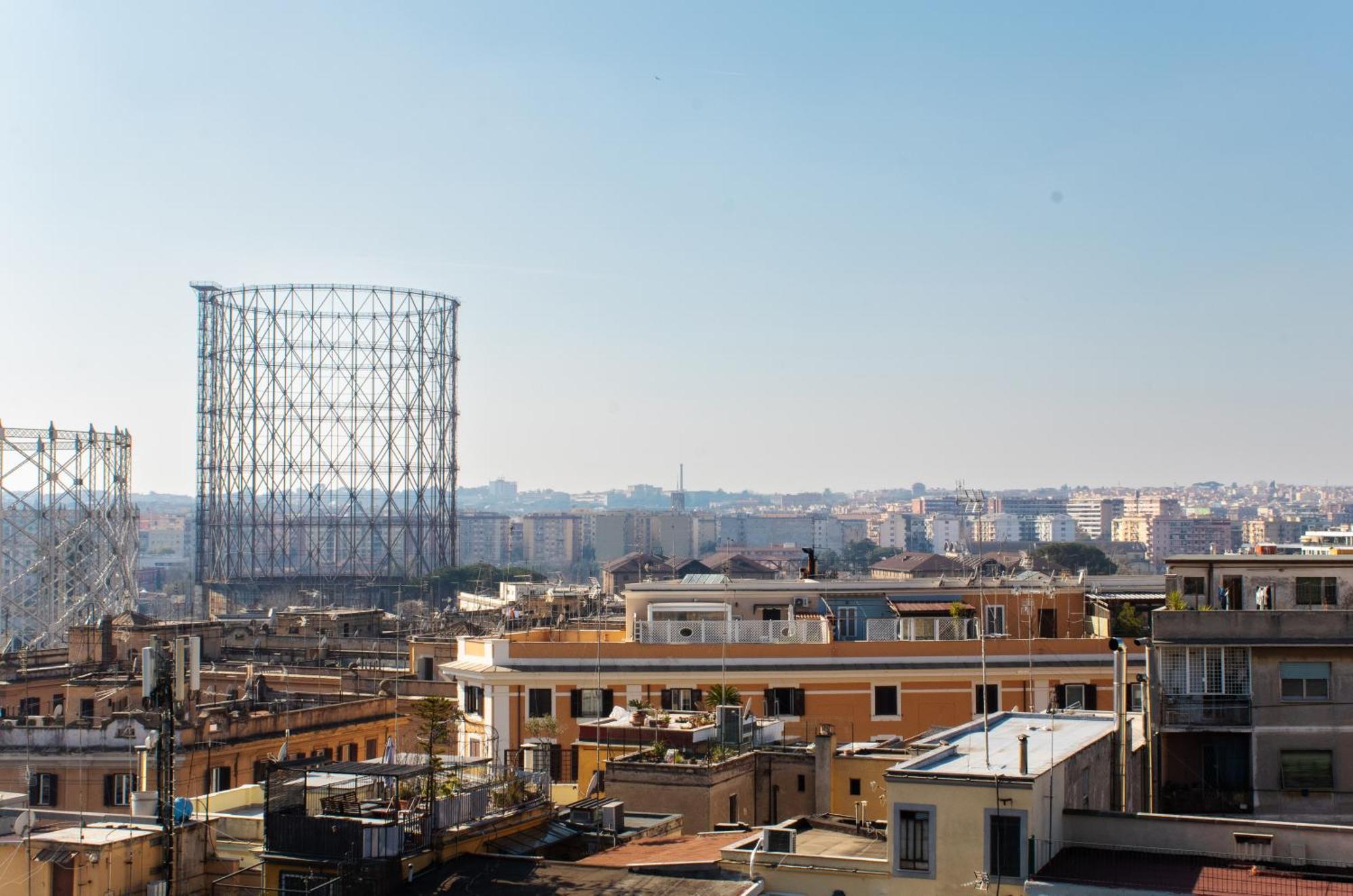 B&B Piramide Terrace Rom Exterior foto