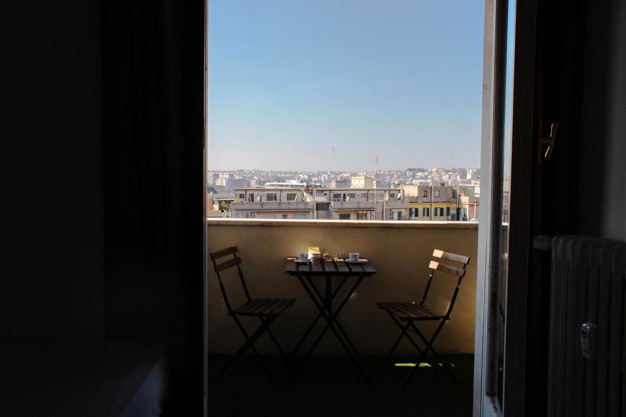 B&B Piramide Terrace Rom Exterior foto